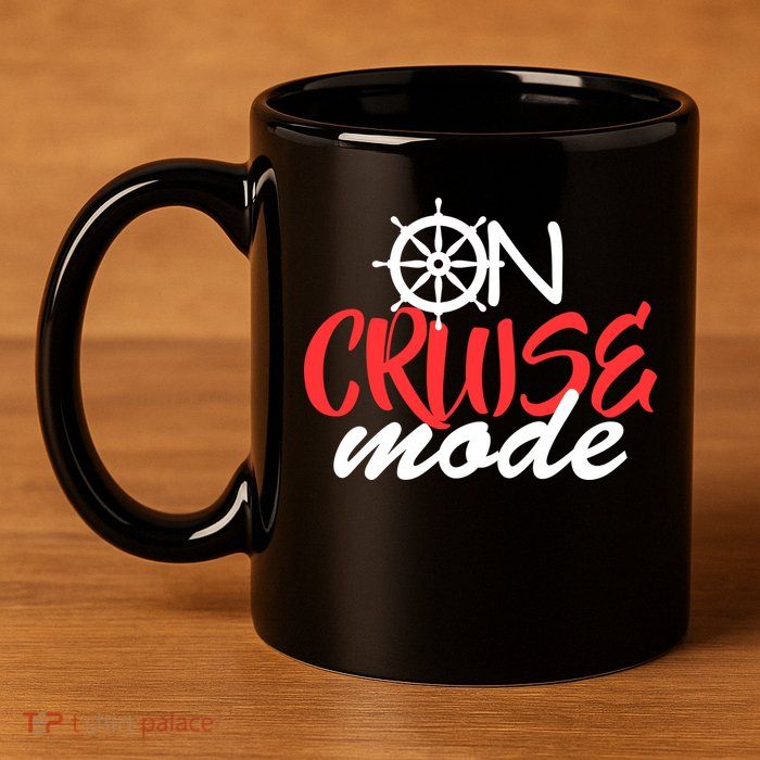 On Cruise Mode 11oz C Handle Ceramic Mug