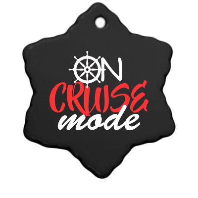 On Cruise Mode Ceramic Star Ornament