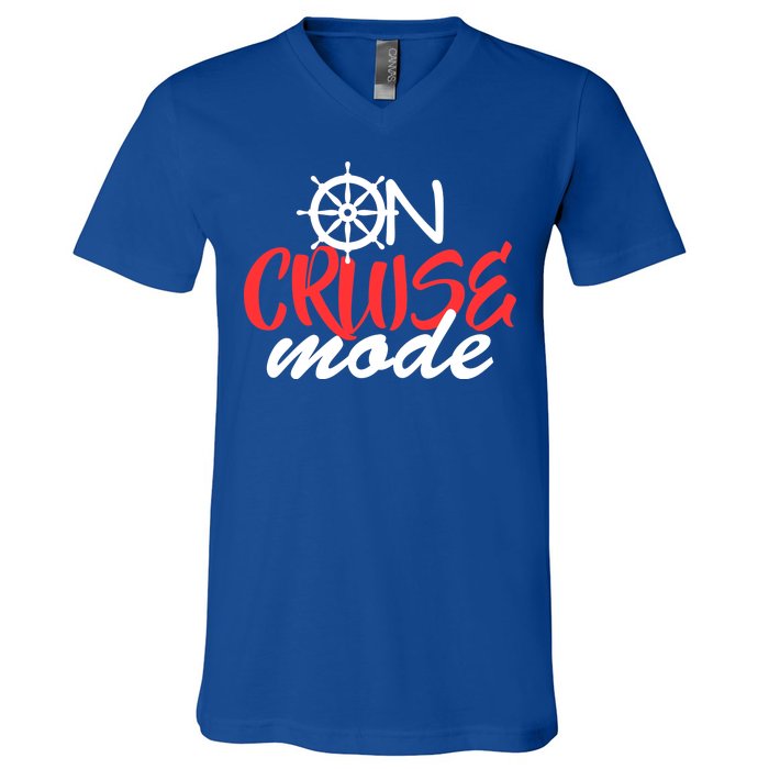 On Cruise Mode V-Neck T-Shirt