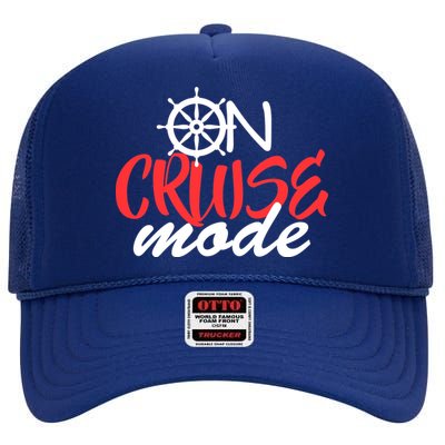 On Cruise Mode High Crown Mesh Back Trucker Hat