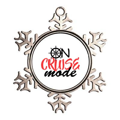 On Cruise Mode Metallic Star Ornament