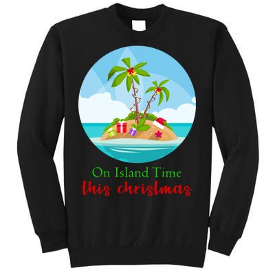 On Island Time This Christmas Vacation Sweatshirt