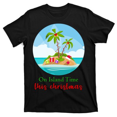 On Island Time This Christmas Vacation T-Shirt