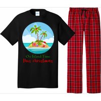 On Island Time This Christmas Vacation Pajama Set