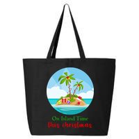 On Island Time This Christmas Vacation 25L Jumbo Tote