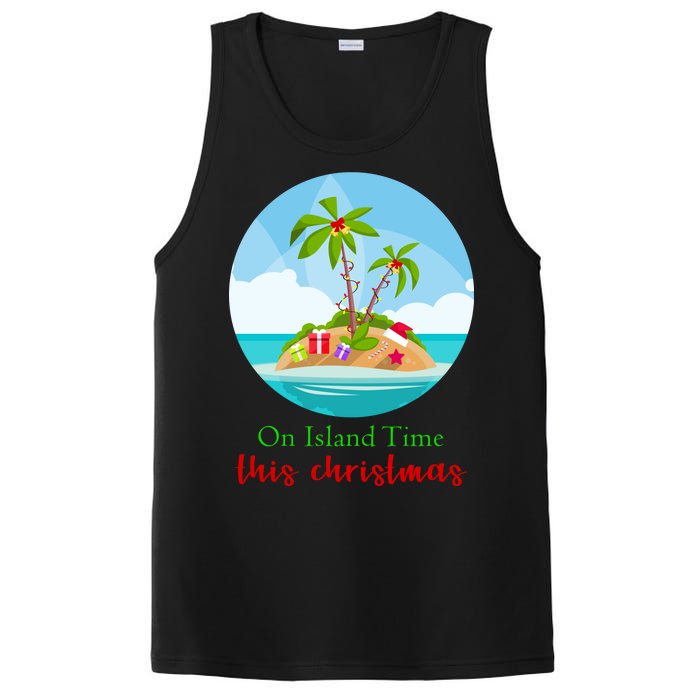 On Island Time This Christmas Vacation PosiCharge Competitor Tank