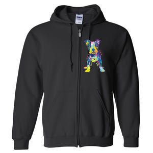 On My Own Puppy Dean Russo Full Zip Hoodie