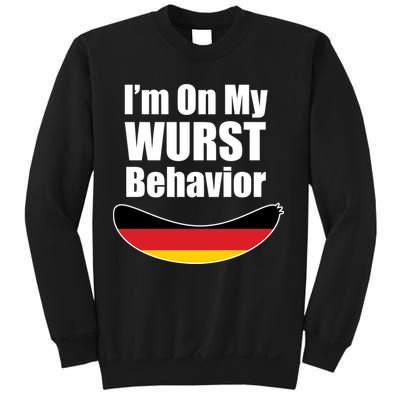 On My Worst Behavior Sweatshirt