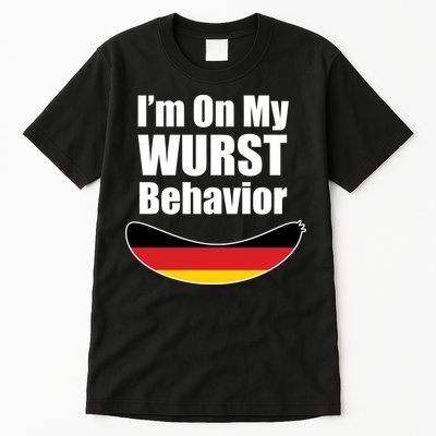 On My Worst Behavior Tall T-Shirt