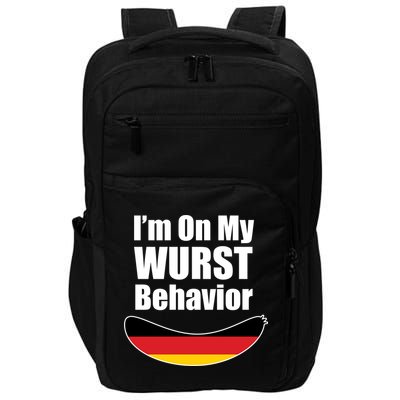 On My Worst Behavior Impact Tech Backpack
