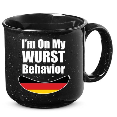 On My Worst Behavior 15oz Campfire Ceramic Mug