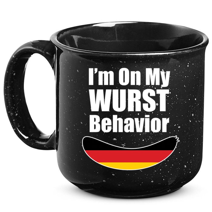 On My Worst Behavior 15oz Campfire Ceramic Mug