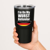 On My Worst Behavior Tumbler