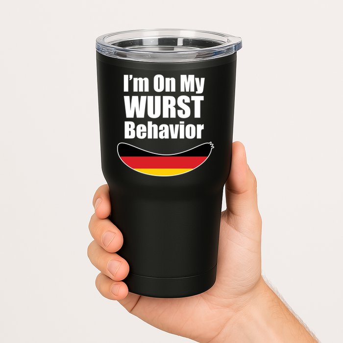 On My Worst Behavior Tumbler