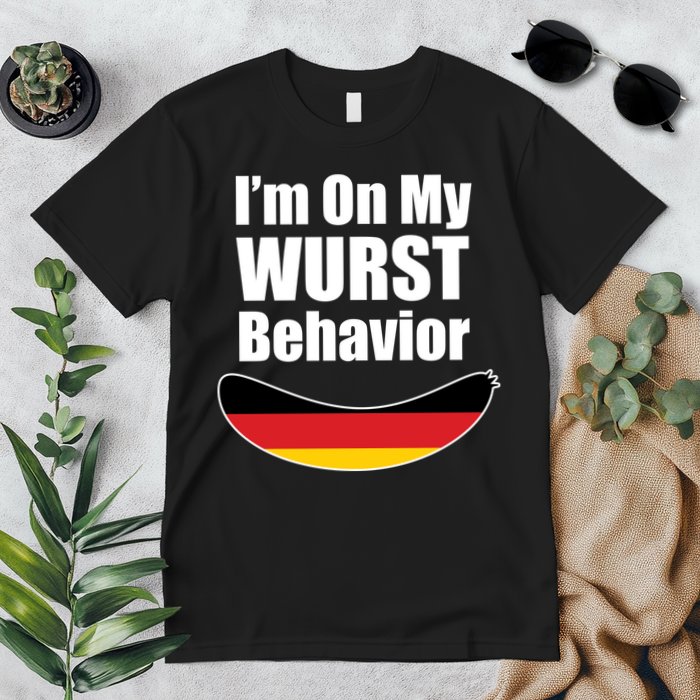 On My Worst Behavior Premium T-Shirt