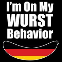 On My Worst Behavior Premium T-Shirt