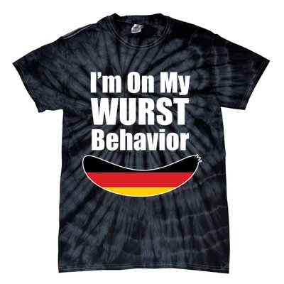 On My Worst Behavior Tie-Dye T-Shirt