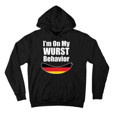 On My Worst Behavior Tall Hoodie
