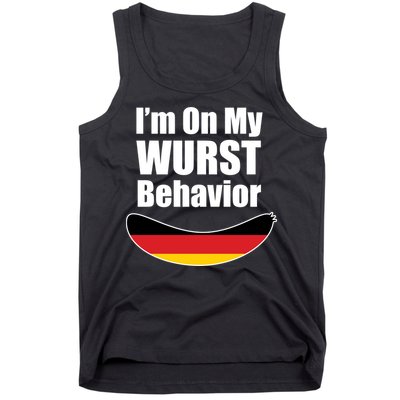 On My Worst Behavior Tank Top