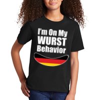 On My Worst Behavior Kids T-Shirt