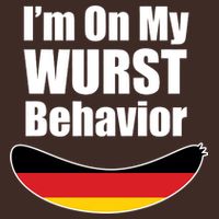 On My Worst Behavior Apron
