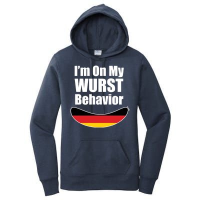 On My Worst Behavior Women's Pullover Hoodie