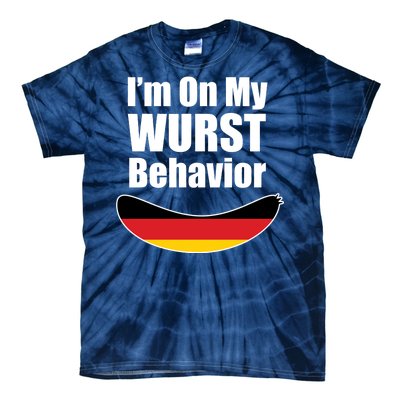 On My Worst Behavior Tie-Dye T-Shirt