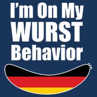 On My Worst Behavior Infant Baby Jersey Bodysuit