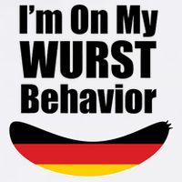 On My Worst Behavior Garment-Dyed Sweatshirt