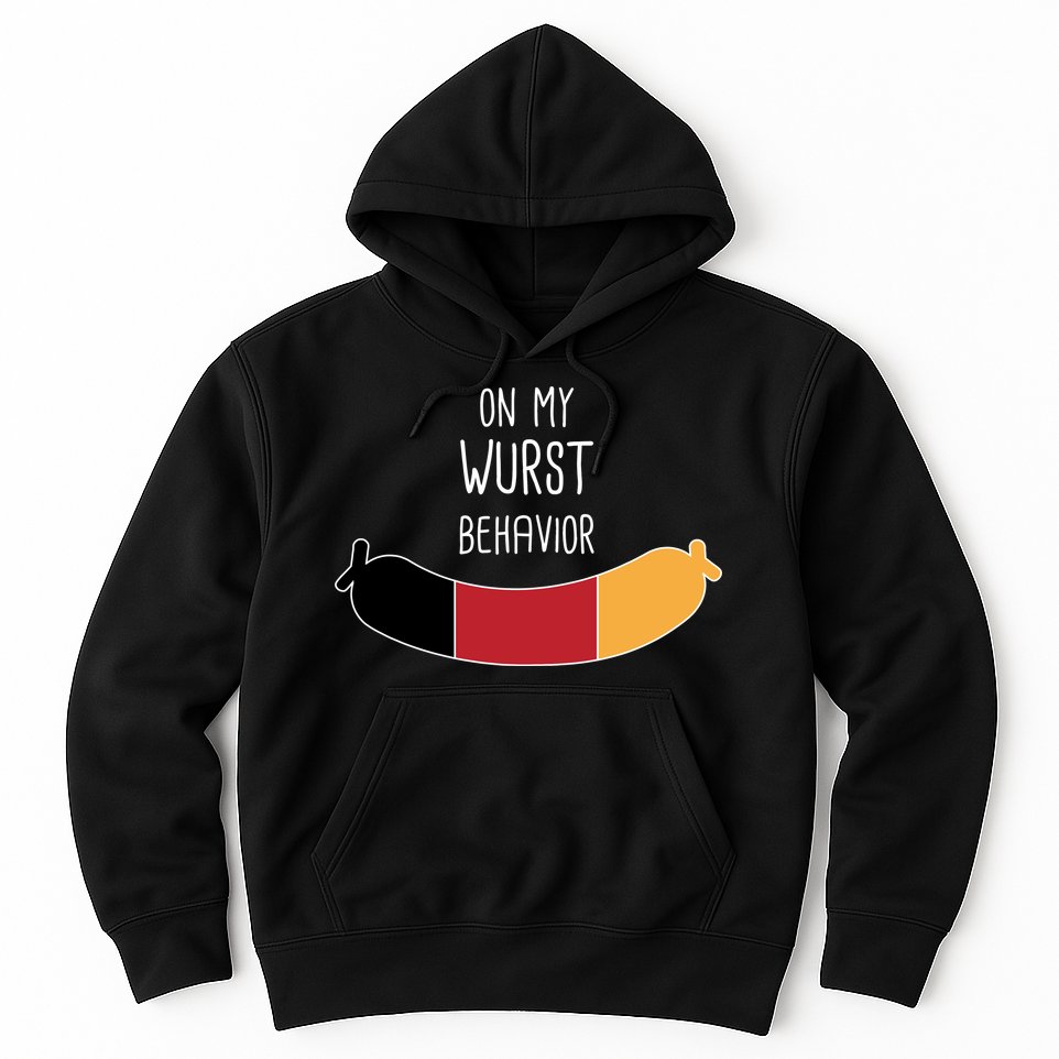 On My Worst Behavior Oktoberfest Hoodie