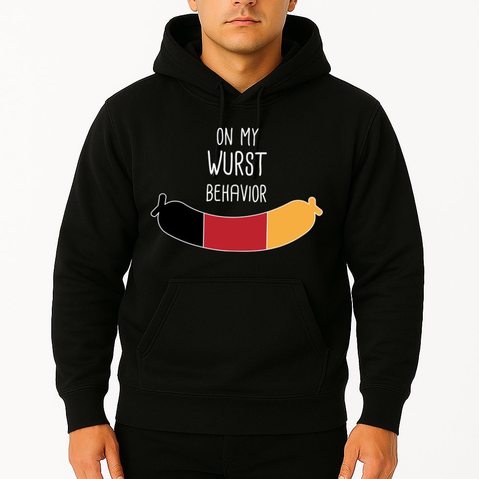 On My Worst Behavior Oktoberfest Hoodie