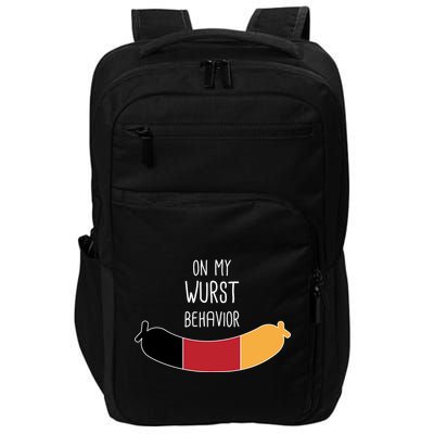 On My Worst Behavior Oktoberfest Impact Tech Backpack