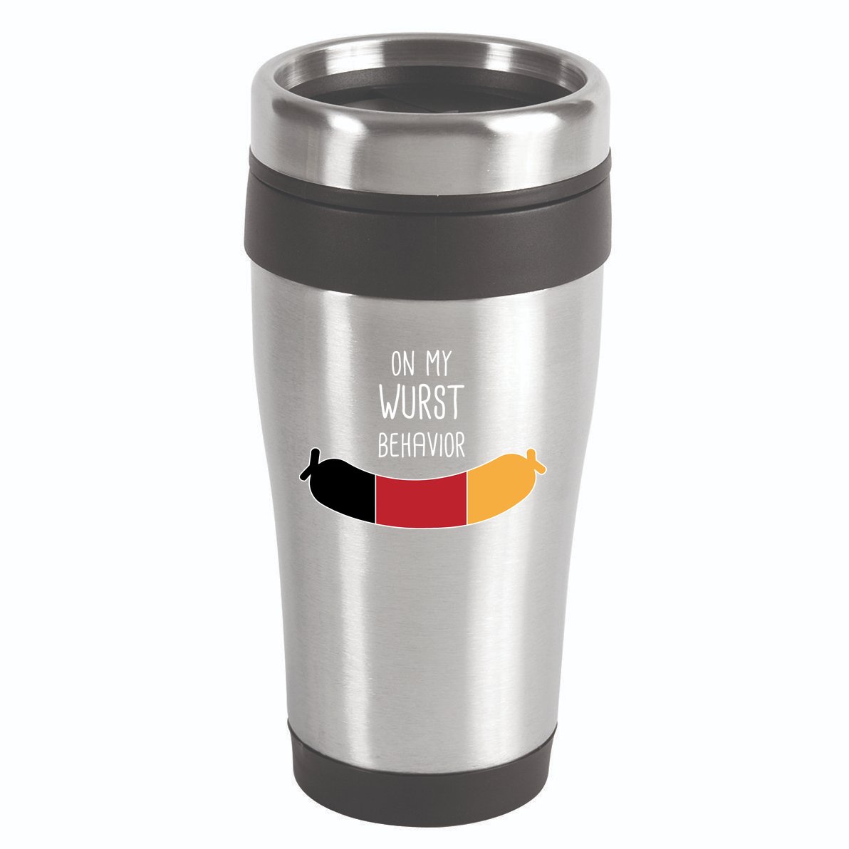 On My Worst Behavior Oktoberfest 16oz Travel Tumbler