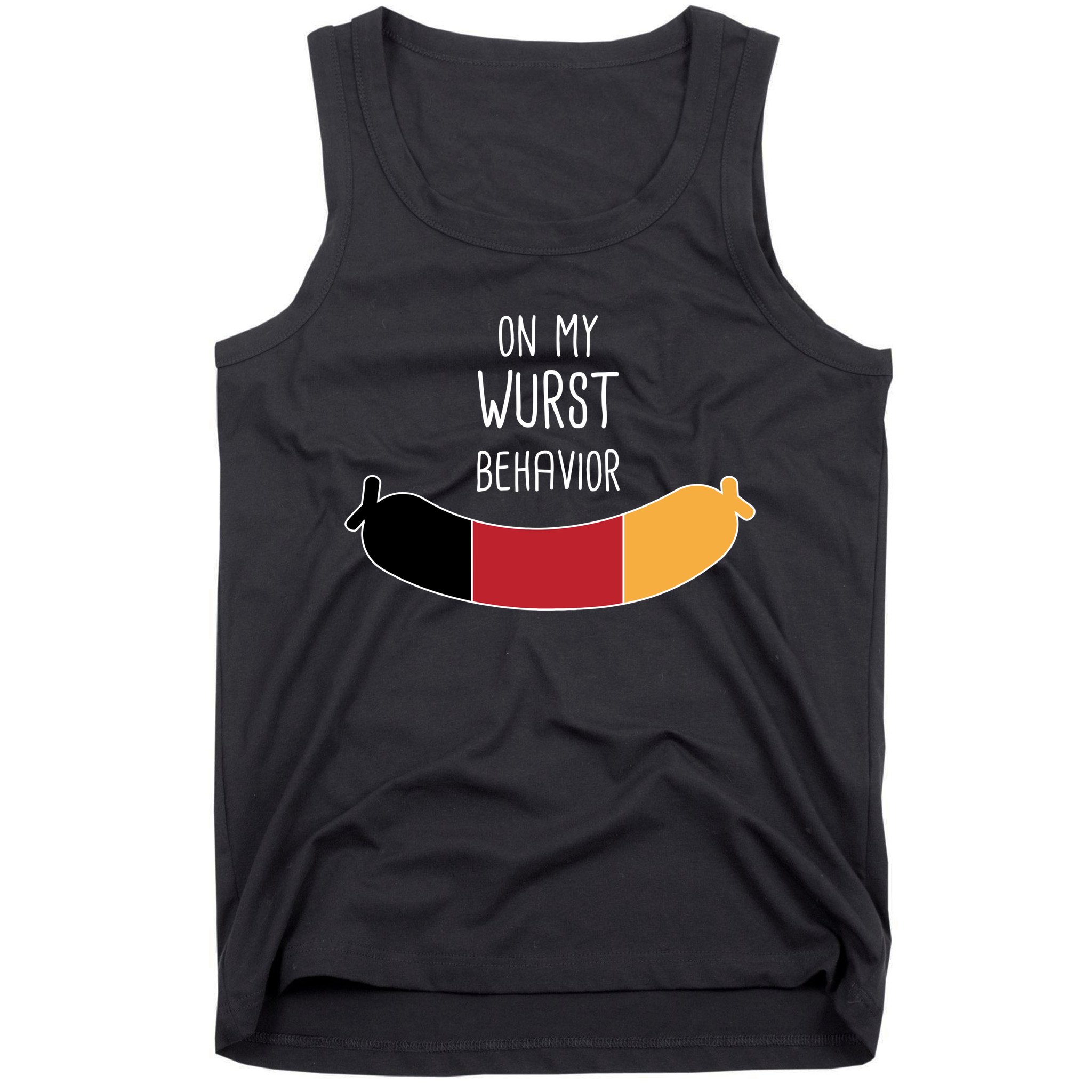On My Worst Behavior Oktoberfest Tank Top