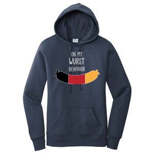 On My Worst Behavior Oktoberfest Women's Pullover Hoodie