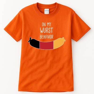 On My Worst Behavior Oktoberfest Tall T-Shirt