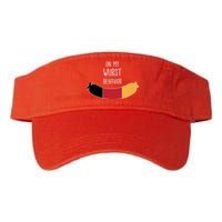 On My Worst Behavior Oktoberfest Valucap Bio-Washed Visor