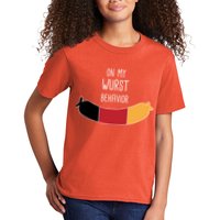 On My Worst Behavior Oktoberfest Kids T-Shirt