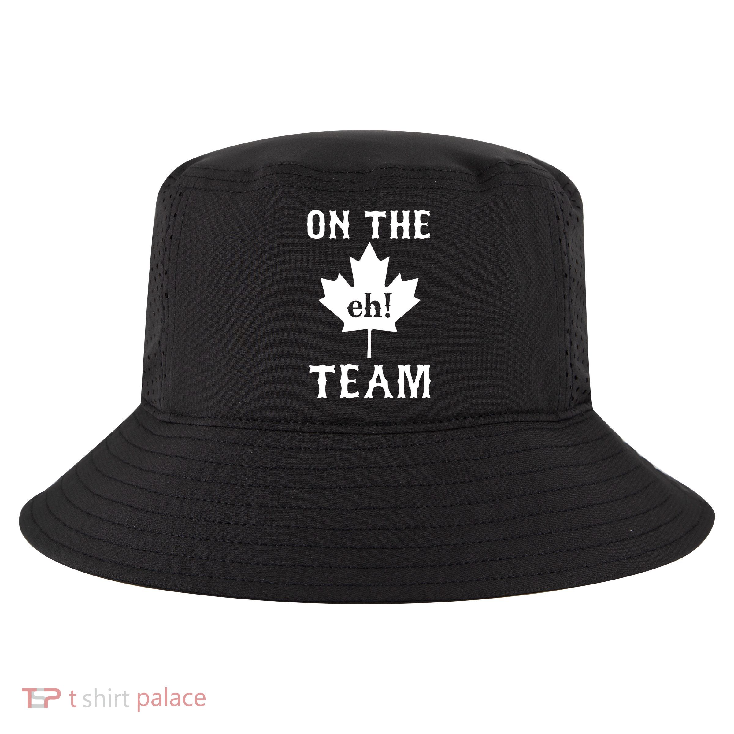 On The Eh! Team Cool Comfort Performance Bucket Hat