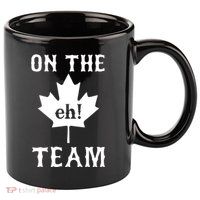 On The Eh! Team 11oz C Handle Ceramic Mug