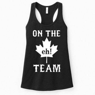 On The Eh! Team Womens Tank Top
