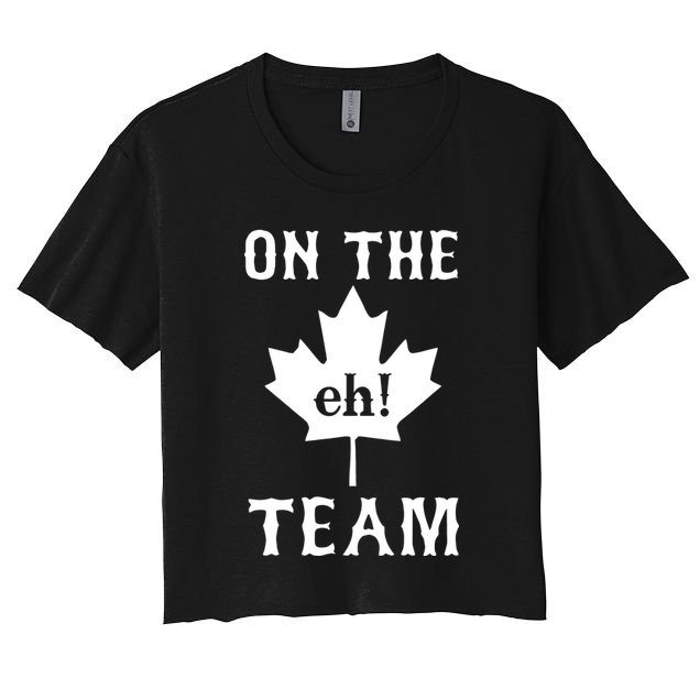 On The Eh! Team Crop Top
