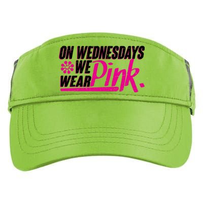 On Wednesday We Wear Pink Adult Drive Performance Visor