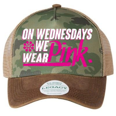 On Wednesday We Wear Pink Legacy Tie Dye Trucker Hat