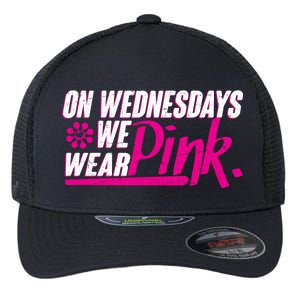 On Wednesday We Wear Pink Flexfit Unipanel Trucker Cap