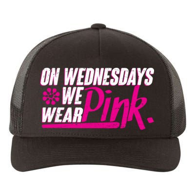 On Wednesday We Wear Pink Yupoong Adult 5-Panel Trucker Hat