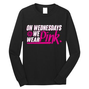 On Wednesday We Wear Pink Long Sleeve Shirt