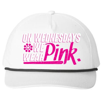 On Wednesday We Wear Pink Snapback Five-Panel Rope Hat