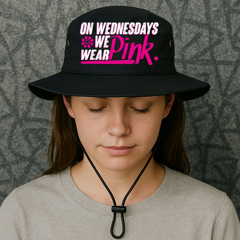 On Wednesday We Wear Pink Bucket Hat