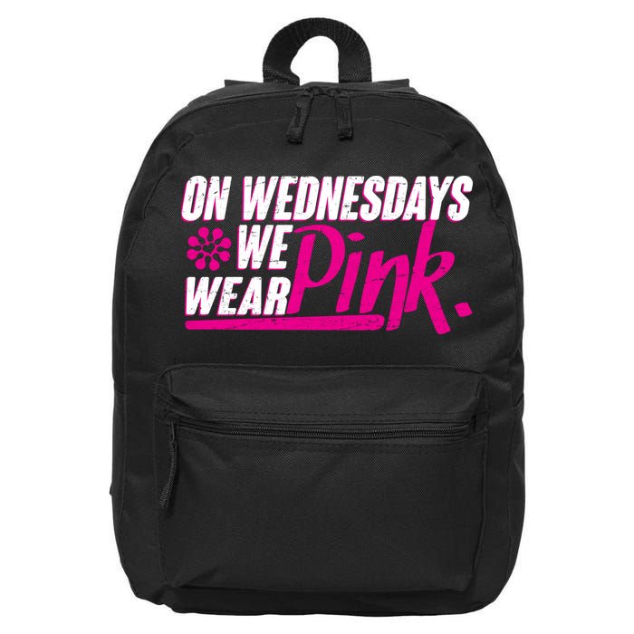 On Wednesday We Wear Pink 16 in Basic Backpack